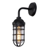 LIMAL Wall Light Outside 1xE27/60W Black фото 3 