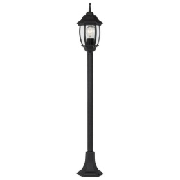 TIRENO Outdoor lighting post H120cm E27 Black