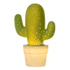 CACTUS Table Lamp Ceramic E14 H30.5 Ø20cm Green фото 1 