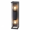 CLAIRE MINI Wall Light IP54 2xE27 H36cm Anthracite фото 2 