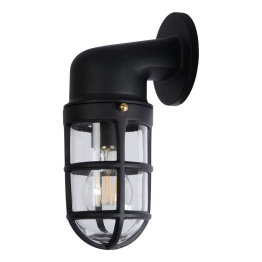 Фото DUDLEY Outside Wall Light Down IP44 E27/60W Black