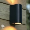 BOOGY Wall Light 2xGU10 excl. IP44 H15cm Anthracit фото 3 