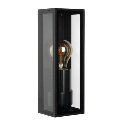 DUKAN Oustide wall lamp E27/15W Black