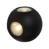 YUPLA Wall Light LED 4x2W IP65 3000K Black фото 2 