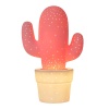 CACTUS Table Lamp Ceramic E14 H30.5 Ø20cm Pink фото 1 