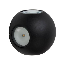 YUPLA Wall Light LED 4x2W IP65 3000K Black