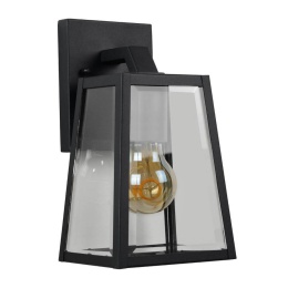 MATSLOT Wall Light IP23 E27 H25cm Black