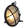 DUDLEY Outside Wall Light Round IP 65 E27/60W Blac фото 1 