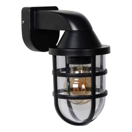 LEWIS Walllight Outside E27 Black