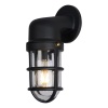 DUDLEY Outside Wall Light Down IP44 E27/60W Black фото 2 