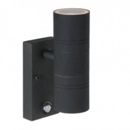 ARNE-LED Wall Light +IR 2xGU10/5W Black