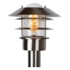 ZICO Lantern IP44 - 1xE27 H100 D21.8 Satin Chrome фото 3 