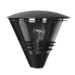 LIVIA Wall Light IP44 W11.5 L27 H25cm Black