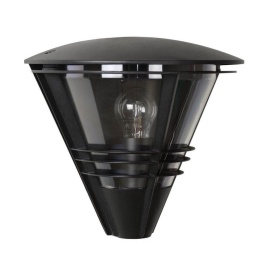 Фото LIVIA Wall Light IP44 W11.5 L27 H25cm Black