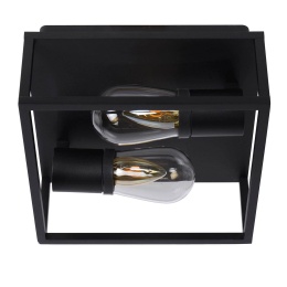 CARLYN Ceiling Light Bathroom 2xE14/6W Black