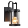 LINDELO Wall Light IP23 E27 H28cm Black фото 5 