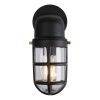 DUDLEY Outside Wall Light Down IP44 E27/60W Black фото 1 