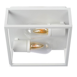 CARLYN Ceiling Light Bathroom 2x E14/6W White