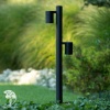 ARNE-LED Post H90cm 2xGU10/5W 350LM 2700K Black фото 2 