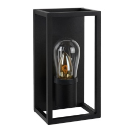 CARLYN Wall lamp Bathroom E14/6W Black