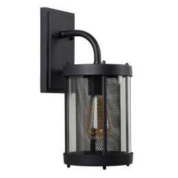 MAKKUM Wall Light IP23 E27 H38cm Black