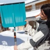 Лопата Gardena для уборки снега 40 см c пластиковой кромкой фото 2 