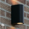 ZARO Wall spotlight Outside Round Black фото 2 