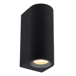 Фото ZARO Wall spotlight Outside Round 2xGU10 Black