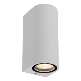 ZARO Wall spotlight Outside Round 2xGU10 White